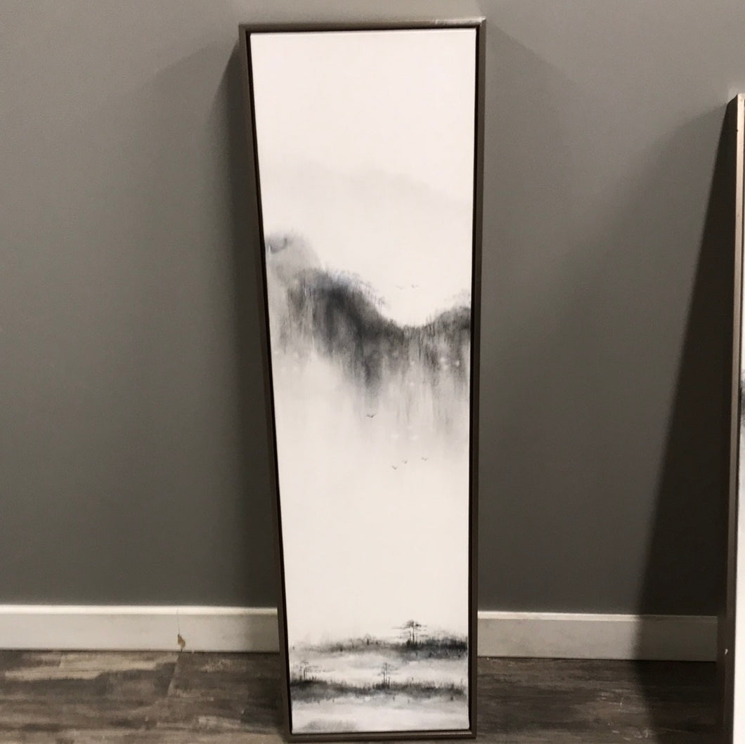 Framed Japanese Style Painting