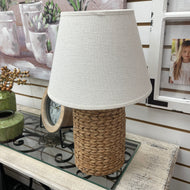 New Concrete Small Table Lamp with a Rope Design