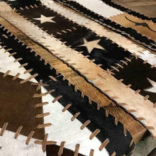 Load image into Gallery viewer, Western Narrow cowhide table runner
