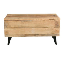 Load image into Gallery viewer, Mango Wood Storage Blanket Box Trunk - Rustic Furniture Outlet
