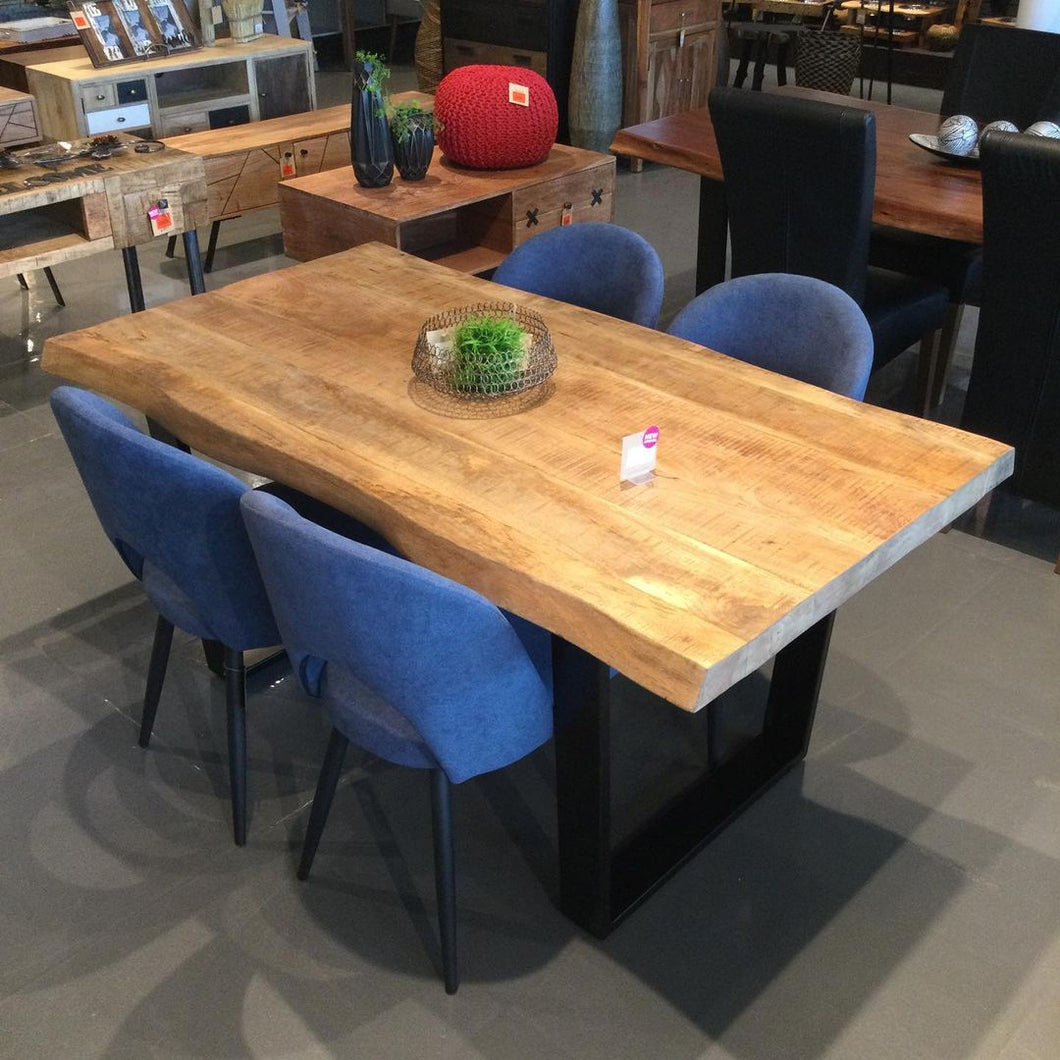 63 inch Live Edge Mango Dining Table