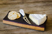 Load image into Gallery viewer, Wine Barrel Cheese board &amp; Knife - $57.99

